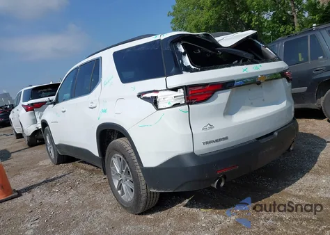 2022 Chevrolet Traverse Fwd Lt Leather from USA, damaged, VIN 1GNERHKW3NJ110710